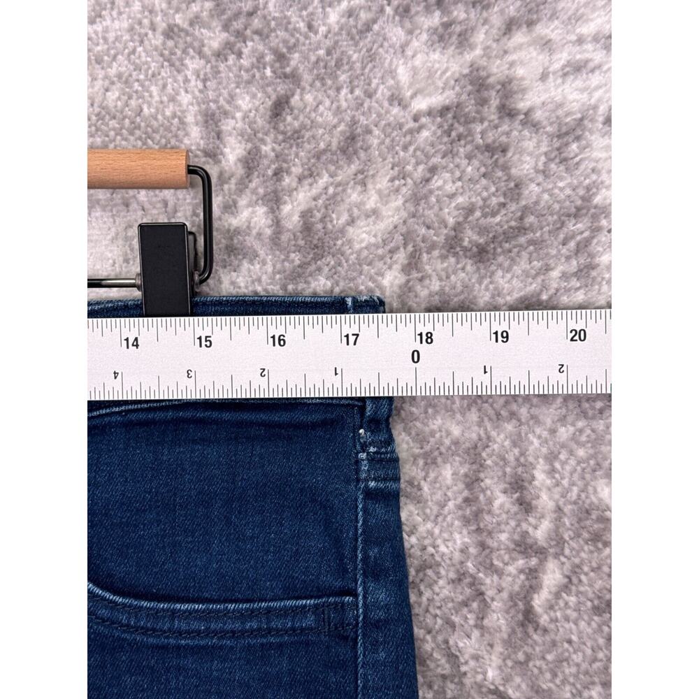 Anthropologie Jeans 32 Womens Pilcro High Rise Flare Leg Dark Wash Denim - Picture 3 of 7